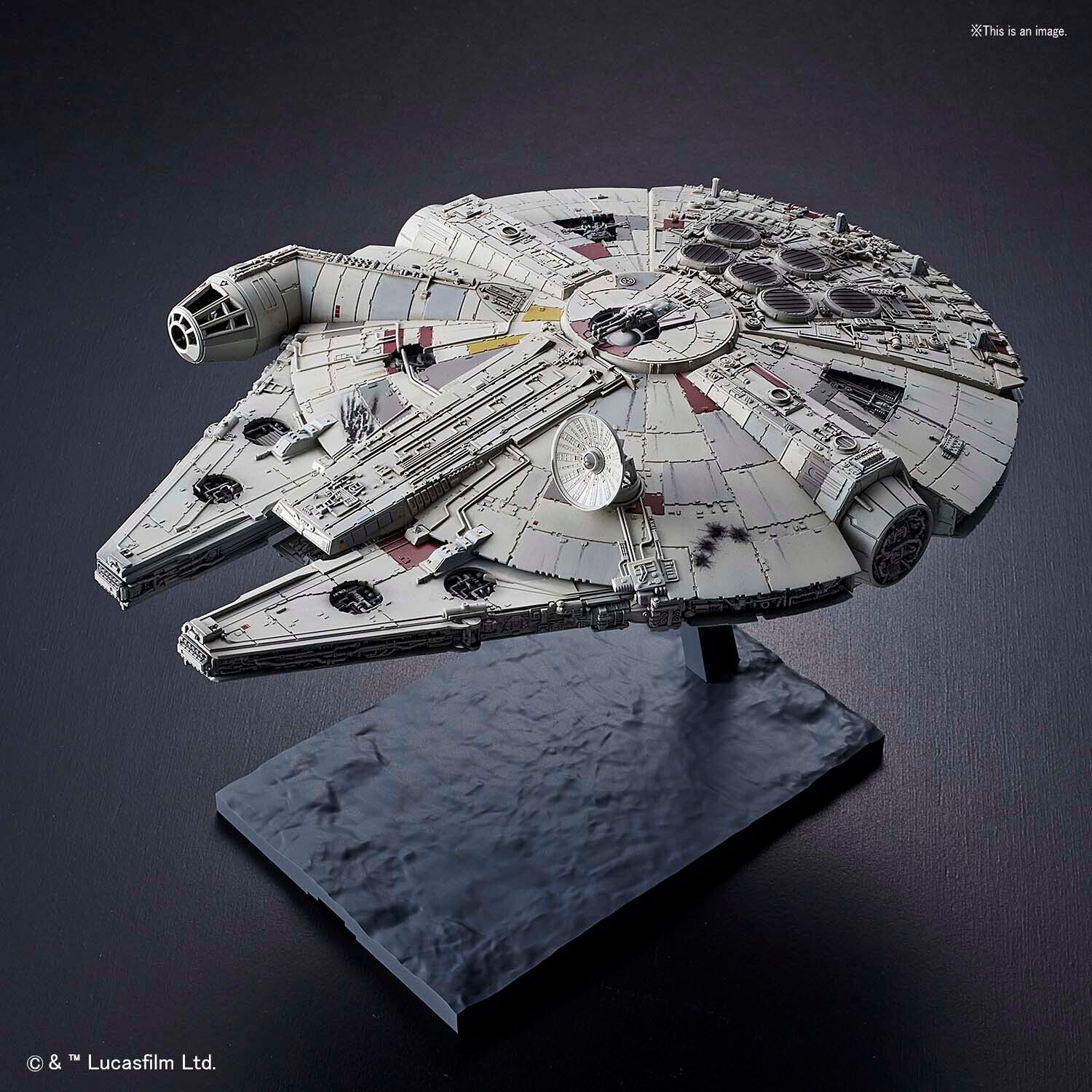 1:144 STAR WARS MILLENNIUM FALCON STAR WARS-THE RISE OF SKYWALKER - Image 2