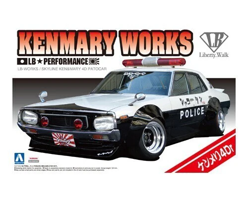 1/24 LB WORKS KEN MARY 4Dr PATROL CAR