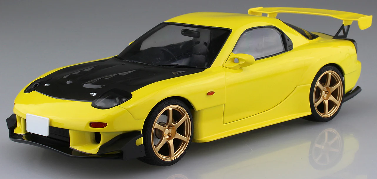 1:24 TAKAHASHI KEISUKE FD3S RX-7 PROJECT D Ver - Image 2