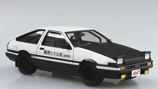 1:24 TAKUMI FUJIWARA 86 TRUENO COMICS VOL.37 VER.TOYOTA - Image 2