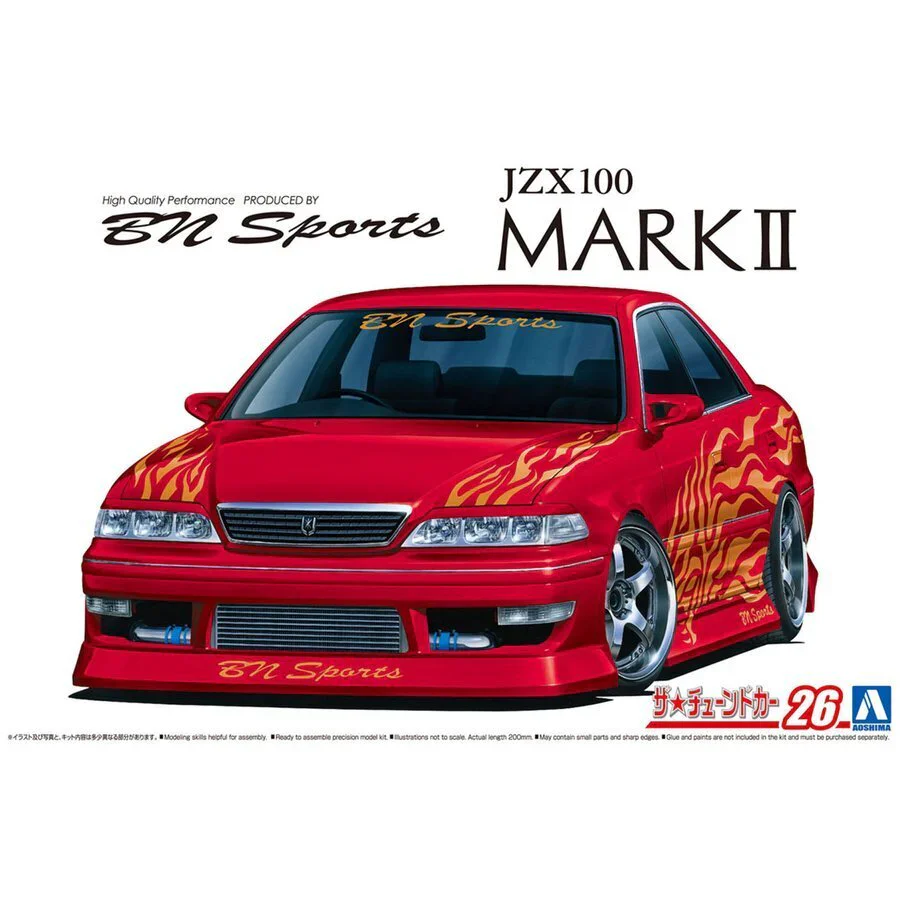 1/24 TOYOTA BN SPORTS JZX100 MARK II '98
