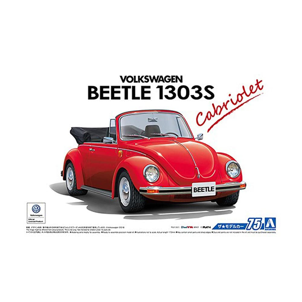 1/24 VOLKSWAGEN 15ADK Beetle 1303S Cabriolet 75