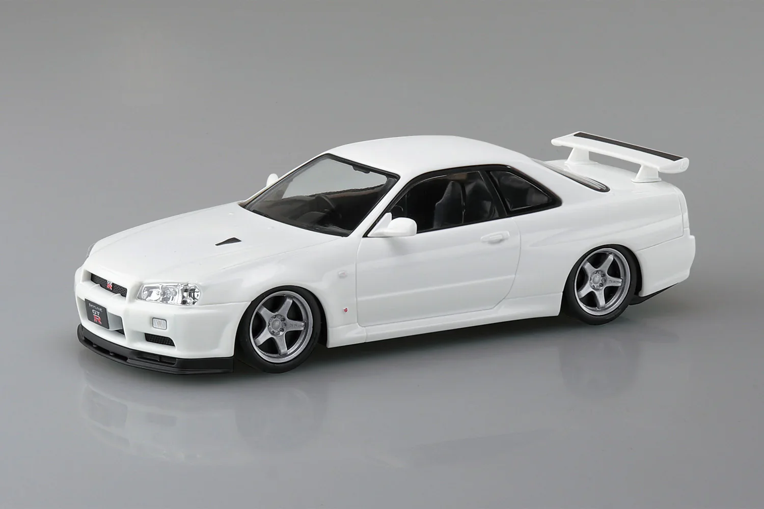1/32 SNAP NISSAN R34 SKYLINE GT-R (White Pearl) - Image 2