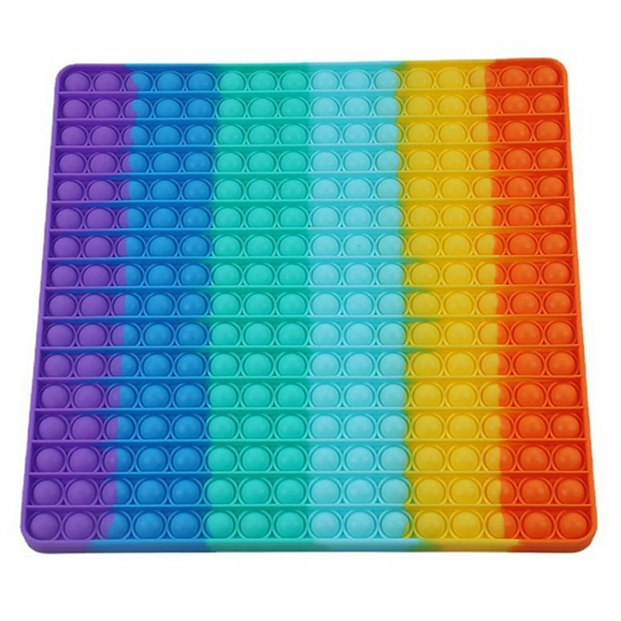 40cm Super Rainbow Square - Pop It