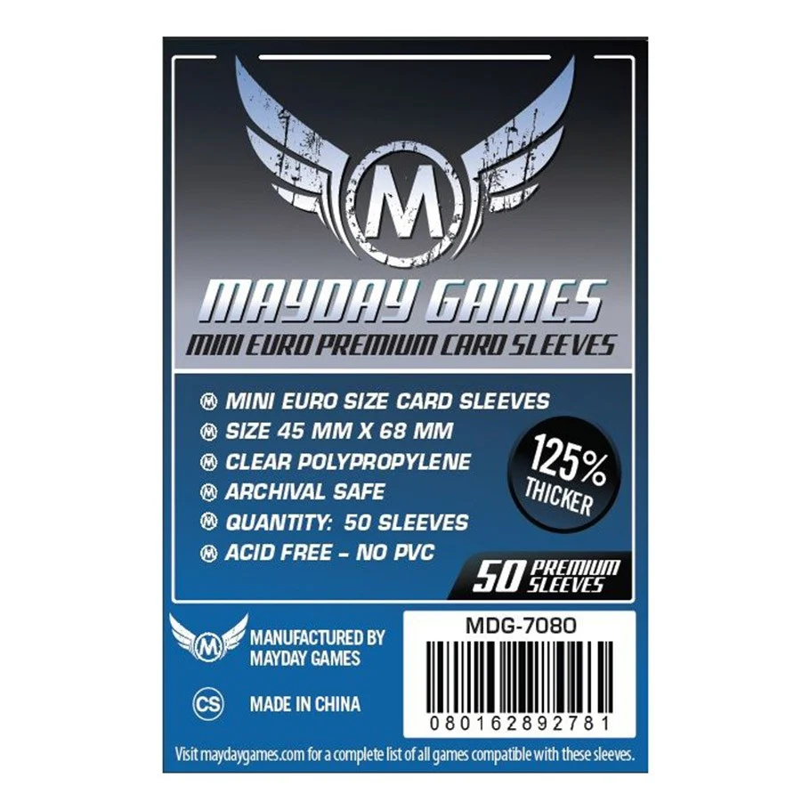 45x68 Mayday Mini Euro Premium - Sleeves