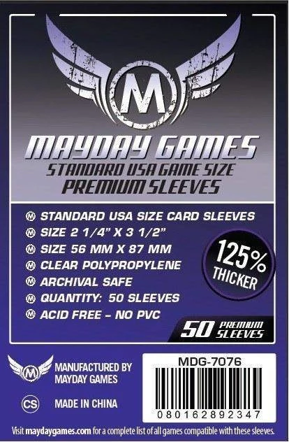56x87 Mayday USA Premium - Sleeves