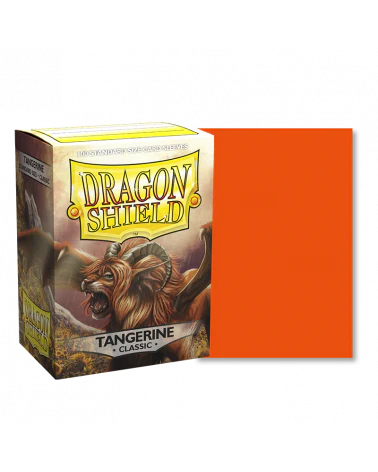 63x88 Tangerine Sleeves - Dragon Shield - Box 100 - Image 2