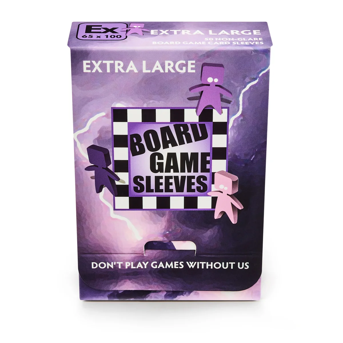 65x100mm AT10427 - Extra Large (Non-Glare) Sleeves