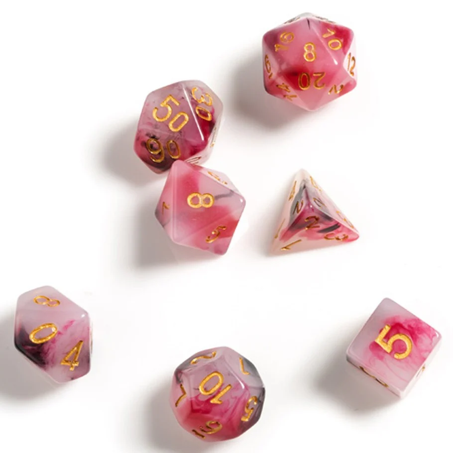 7-set MBL PKBKRDgd Dice in Tube