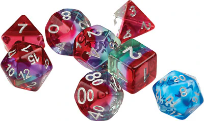 7-set Watermelon sv - Sirius Dice