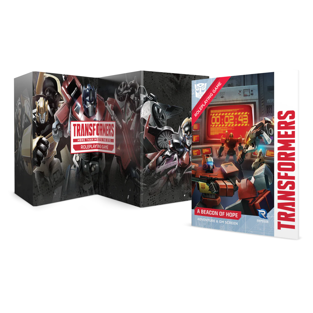 A Beacon of Hope & Adventure & GM Screen - Transformers RPG