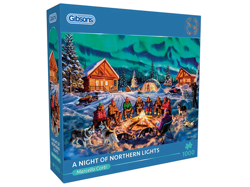 A Night of Northern Lights 1000pc - Gibsons