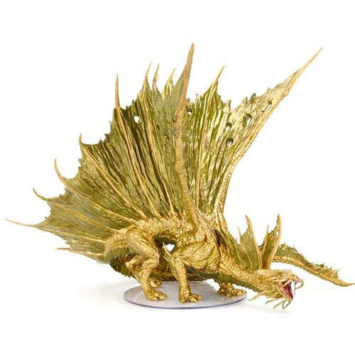 Adult Gold Dragon - Premium Figure