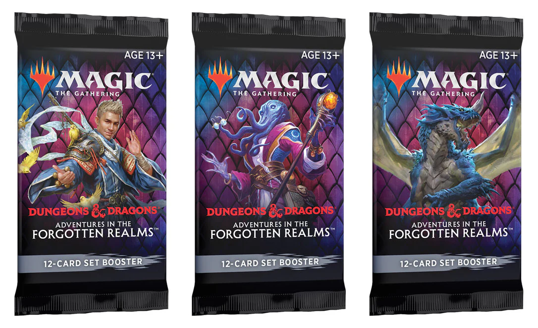 Adventures in the Forgotten Realms D&D Dungeons & Dragons - Collector Booster - Magic The Gathering - TCG