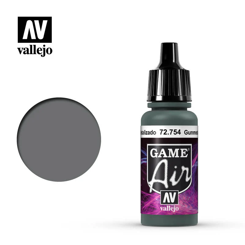 Gunmetal Metal 17 ml - Vallejo Game Air