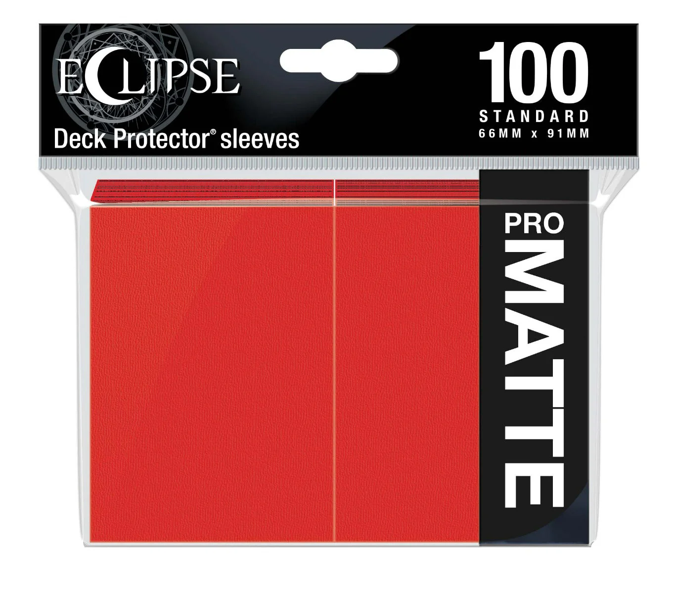 Apple Red - Eclipse Matte Standard Sleeves
