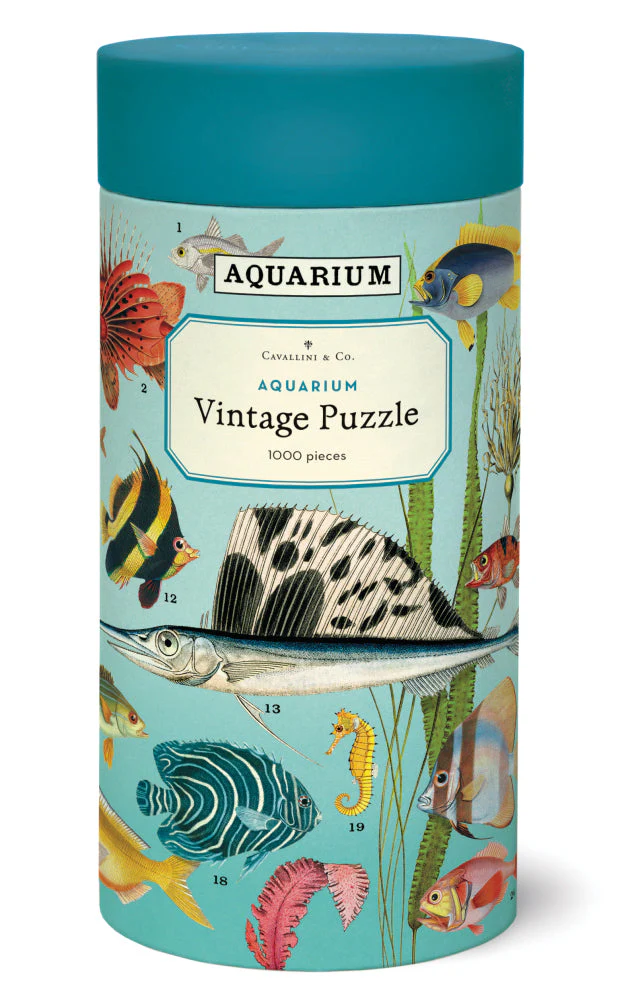 Aquarium Vintage - Cavallini - 1000pc