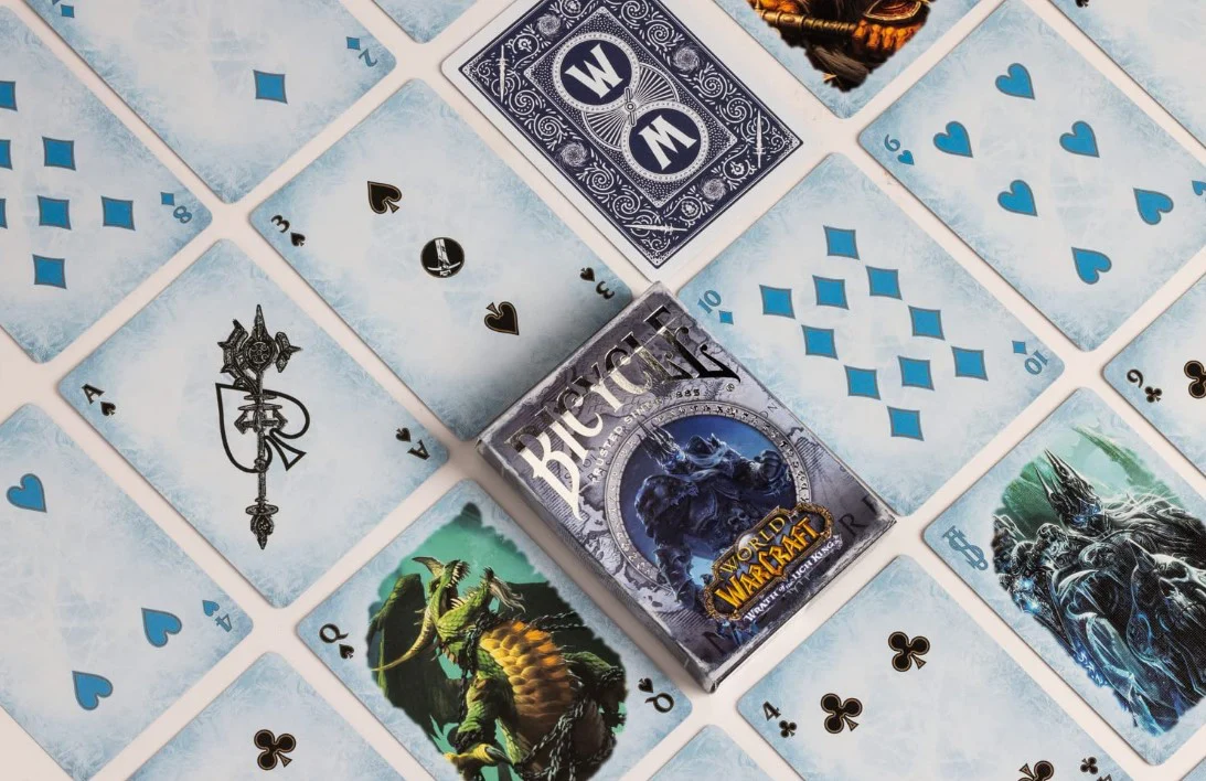 Bicycle  - Wrath of the Lich King World of Warcraft Playing Cards - Image 2