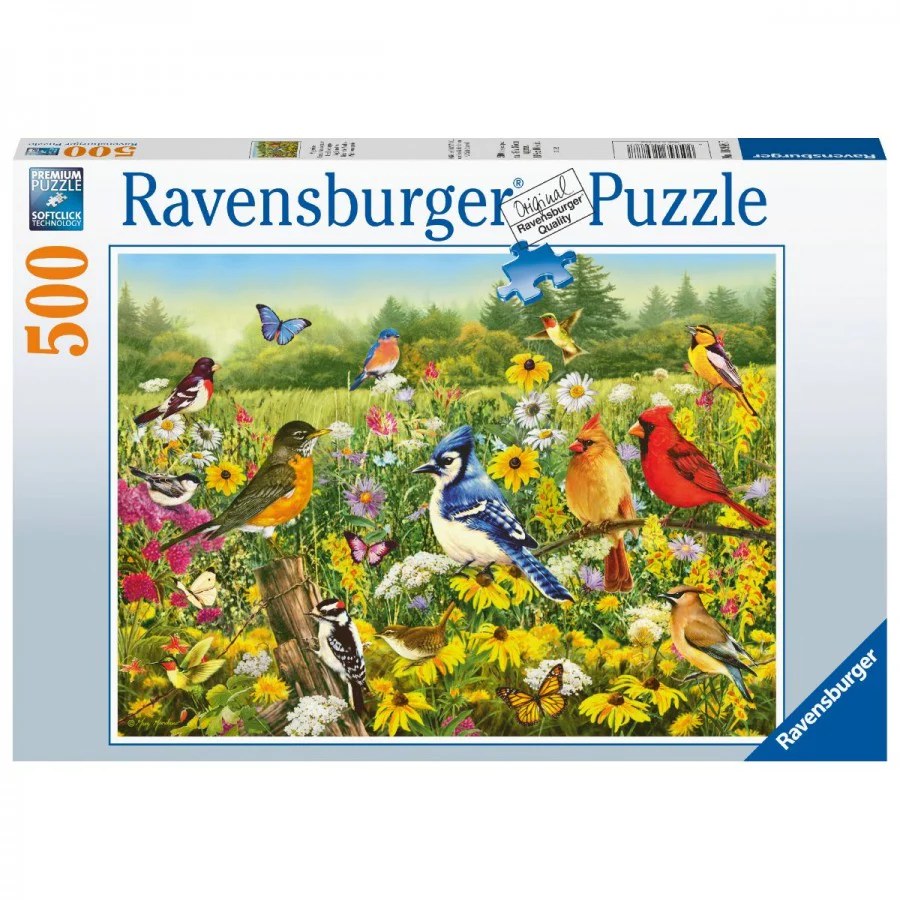 Birds in the Meadow 500p - RAVENSBURGER
