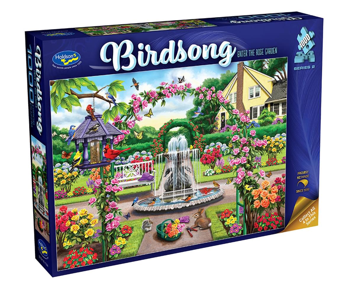 Birdsong 2 Rose Garden 1000pc HOLDSONS