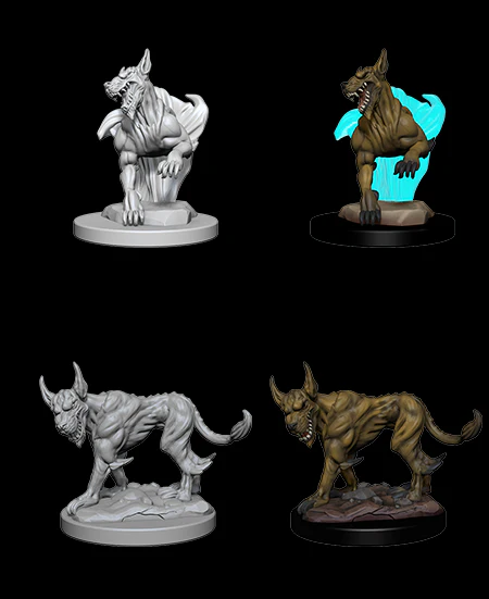 Blink Dogs - D&D Nolzurs Marvelous Unpainted Miniatures