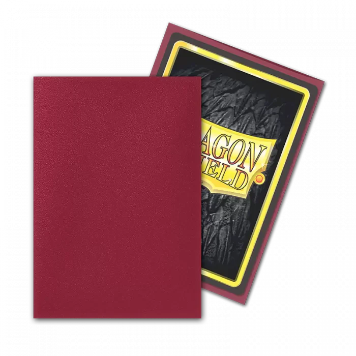 Blood Red Matte - Japanese Sleeves - Box 60 Dragon Shield - Image 2