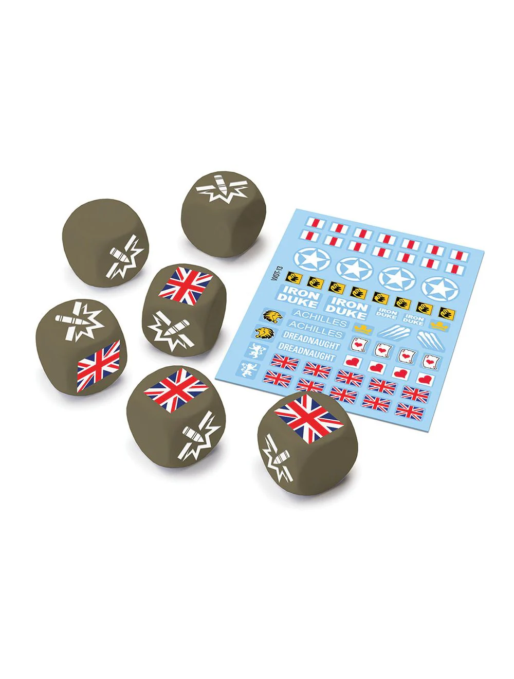 British Upgrade Pack Dice - World of Tanks