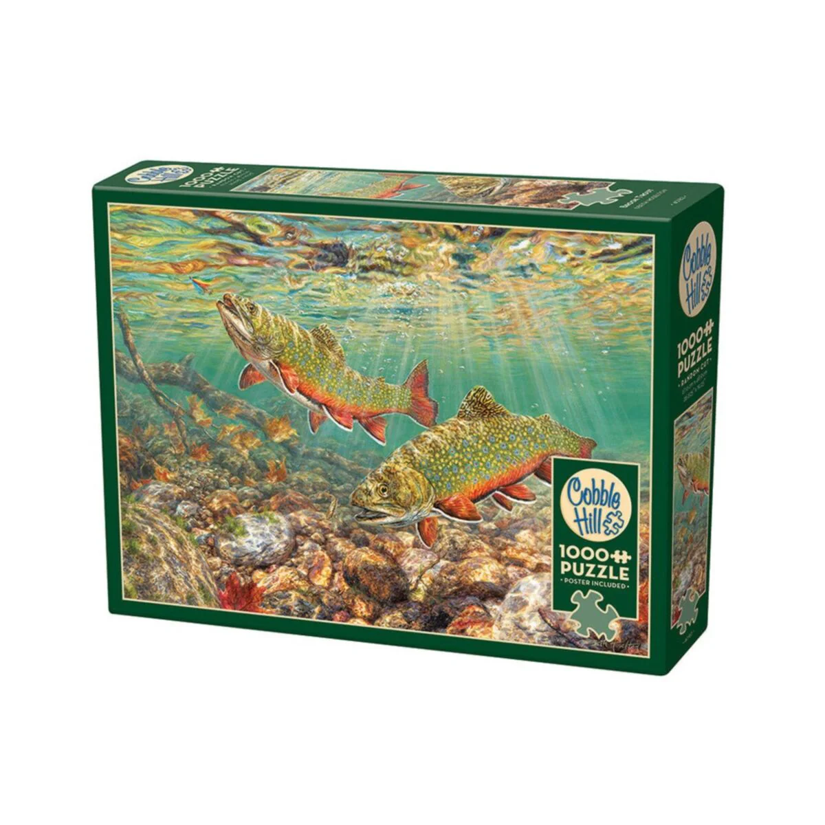 Brook Trout 1000pc - Cobble Hill