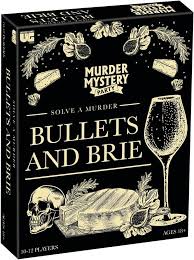 Bullets and Brie - Murder Mystery Party