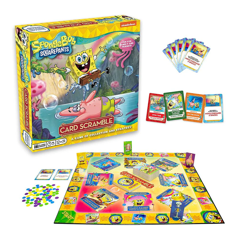 Card Scramble - Spongebob Squarepants