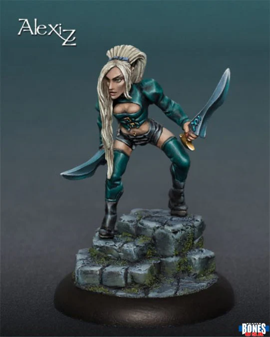 Caryth, Female Dark Elf - Reaper: Dungeon Dwellers