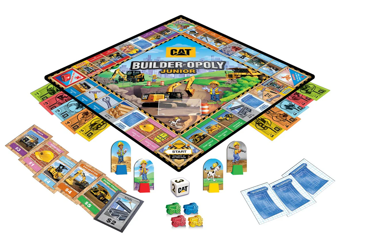 CAT Caterpillar Opoly Junior Opoly