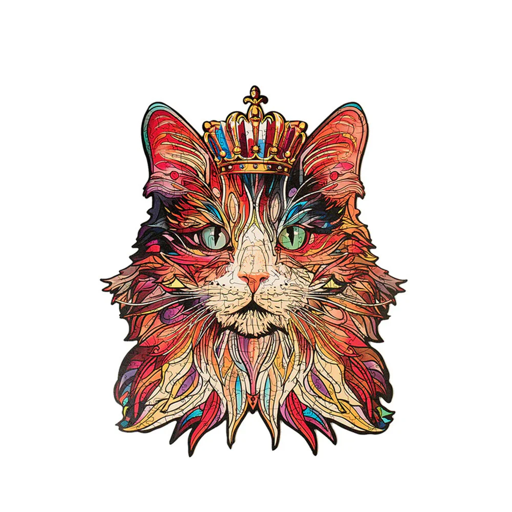 Cat King - Puzzle Paradise - Rowood Wooden Puzzle - Image 2