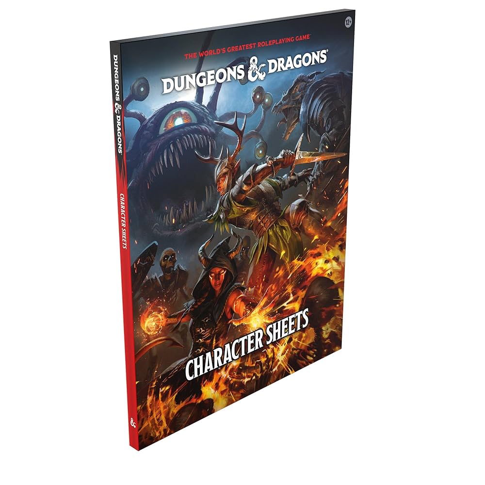 Character Sheets - D&D Dungeons & Dragons (2024)