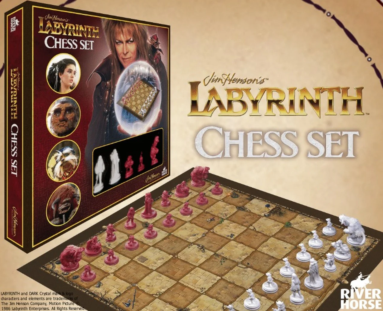 Chess Set - Jim Henson Labyrinth - Image 2