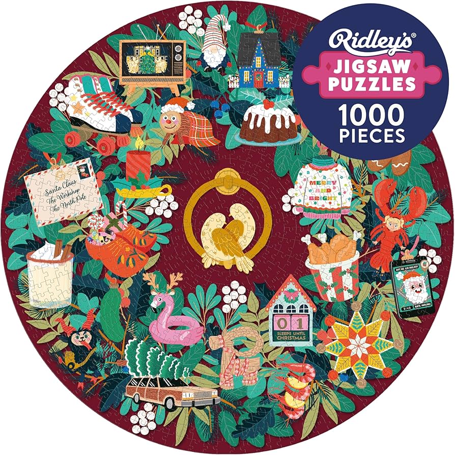 Christmas Countdown  Jigsaw Puzzle In Tube - Ridley's - Image 2