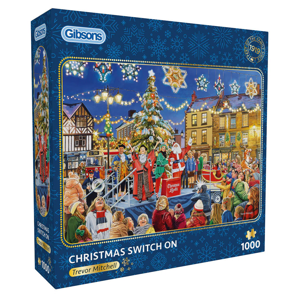 Christmas Switch On 1000pc - Gibsons
