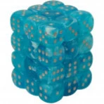 CHX27966 GND Luminary 12mm d6 SKYsv Dice Block Chessex