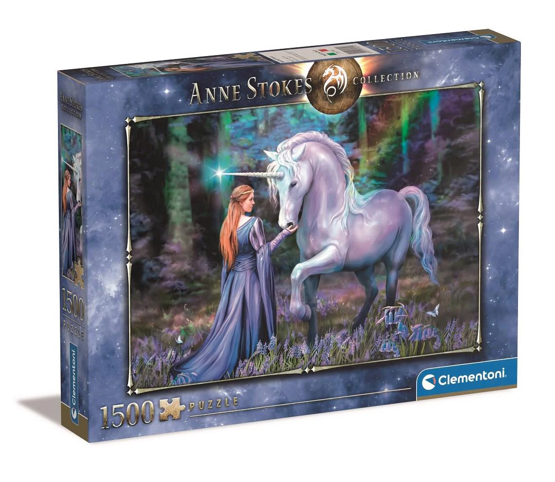 Clementoni 1500pce - Anne Stokes - Bluebell Woods