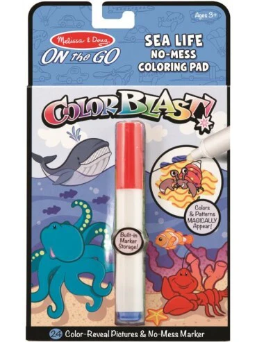 Color Blast! - Sea Life - M&D - On The Go