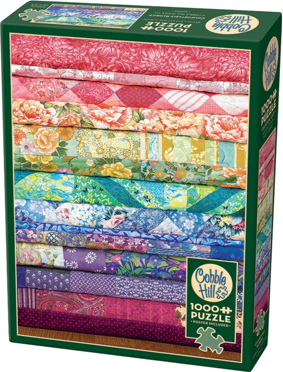 Comfortable Rainbow 1000pc - Cobble Hill