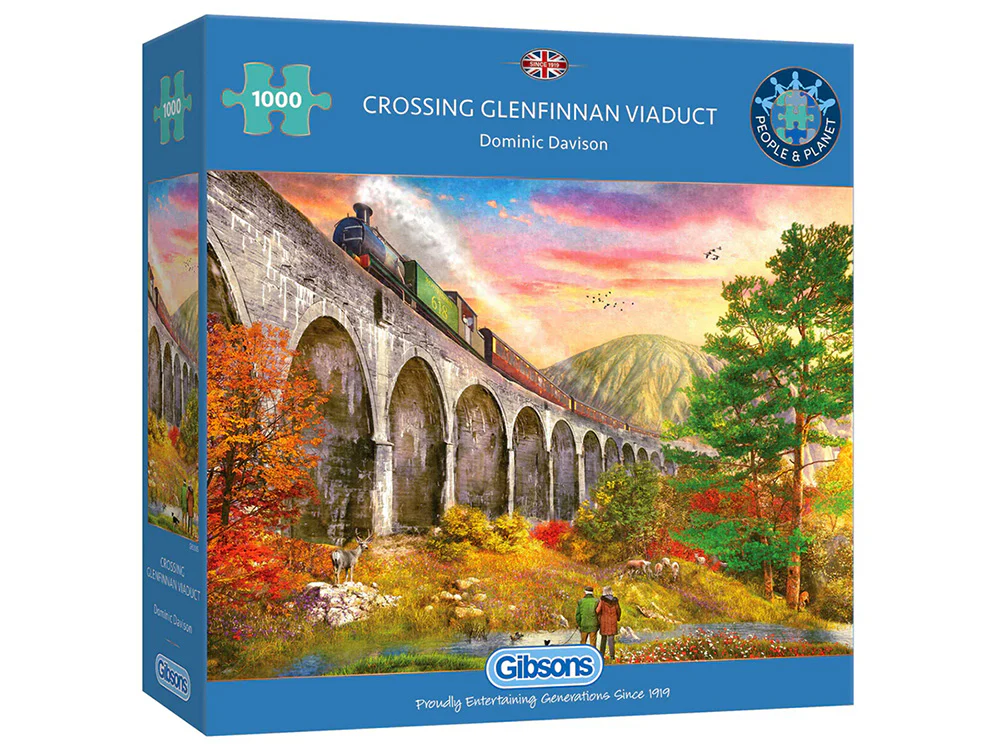 Crossing Glenfinnan 1000pc - Gibsons