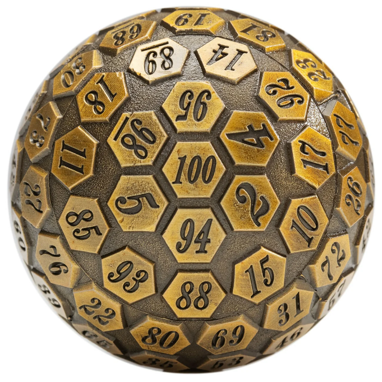 D100 Ancient Gold - Orb of Predestined Fate