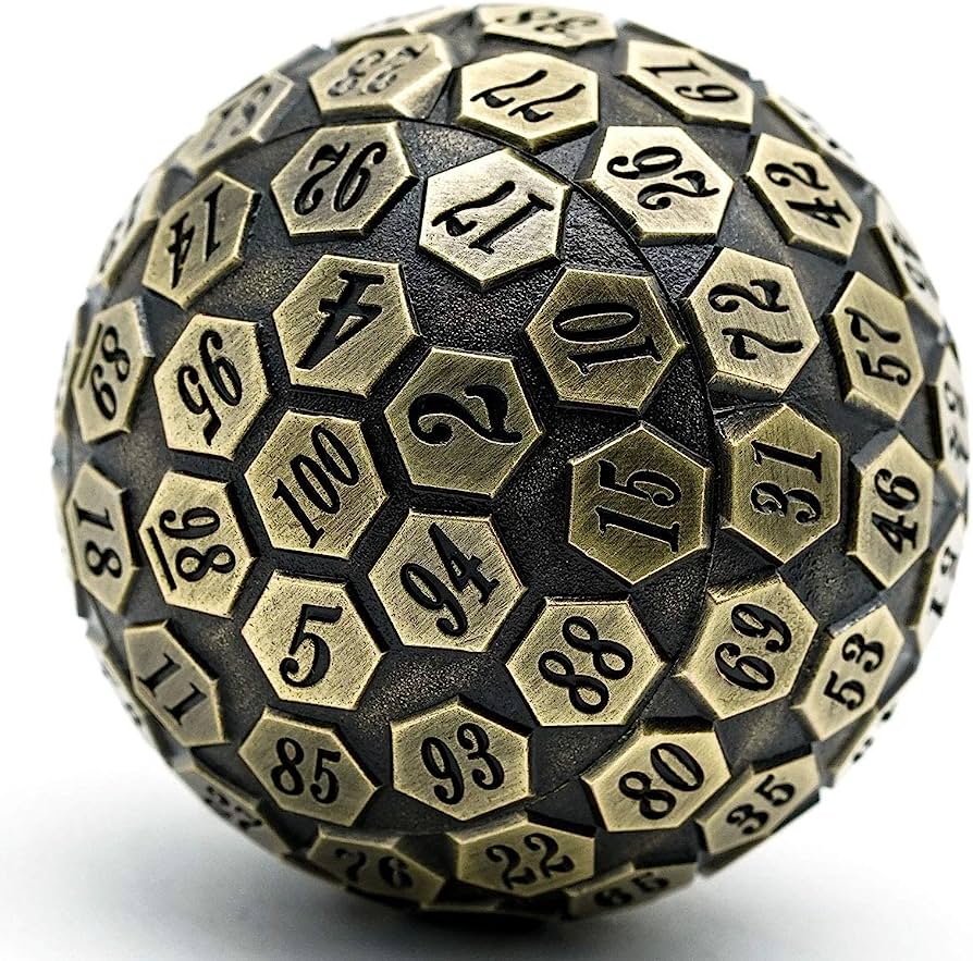 D100 Ancient Bronze - Orb of Predestined Fate