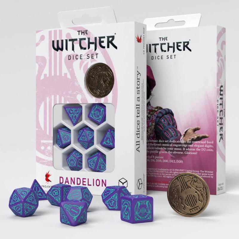 Dandelion Viscount Half a Century of Poetry - The Witcher Dice Set