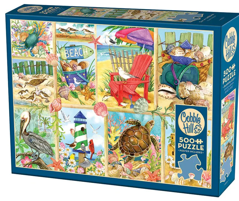 Day at the Beach - Cobble Hill  500pc