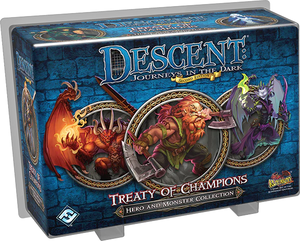 Descent- Treaty of Champions - Hero and Monster Collection