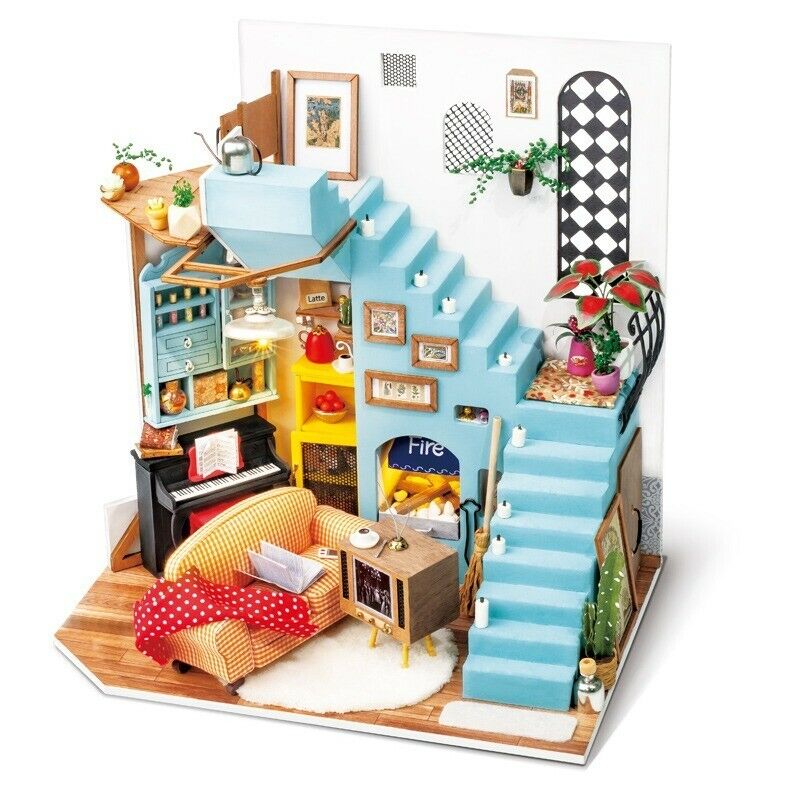 JOYS LIVING ROOM - DIY MINI HOUSE - ROBOTIME - Image 2
