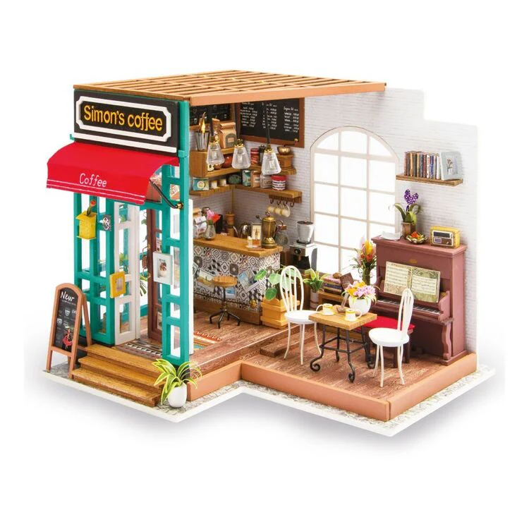 SIMONS COFFEE - DIY MINI HOUSE - ROBOTIME