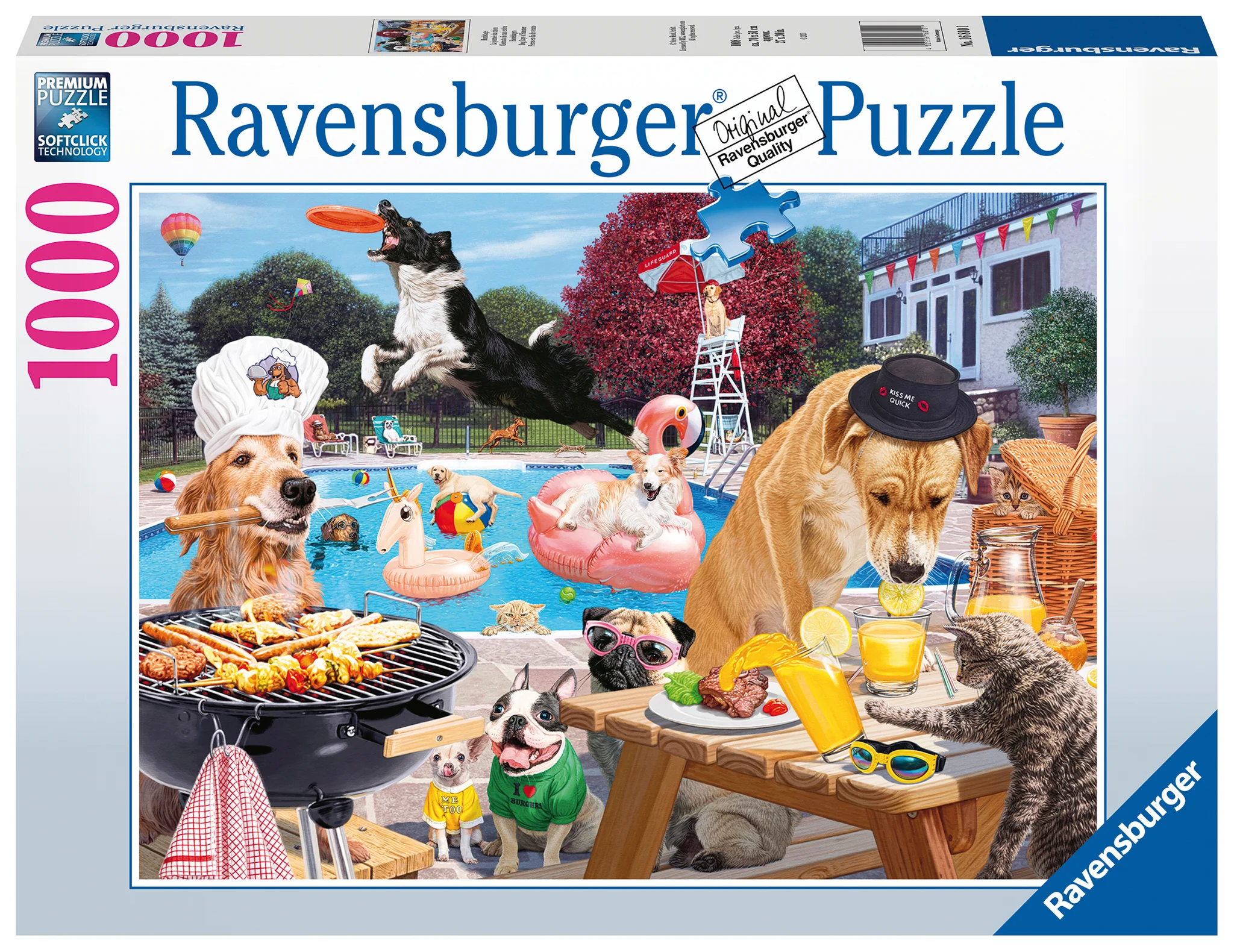 Dog Days Of Summer Puzzle 1000pc